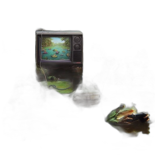creature, dragon, weapon, concept art, fantasy art, oil painting, photorealistic, underwater transparent PNG cut-out