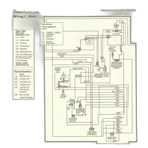 robot, 1968, mustang, wiring transparent PNG cut-out
