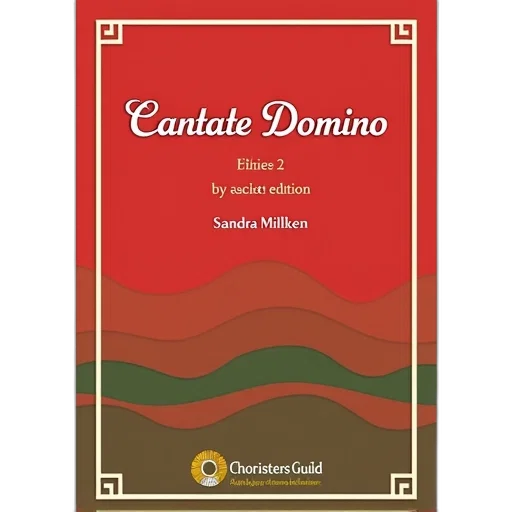 second, edition, cantate, domino, vocal, score, sandra, milliken transparent PNG cut-out