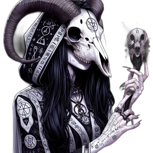 mask, jewelry, face, staff, fantasy art, concept art, pixel art, comic book art transparent PNG cut-out