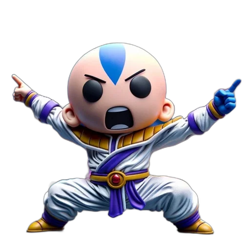 concept art, pixel art, 3d render, animated, figure, dressed, like, martial transparent PNG cut-out
