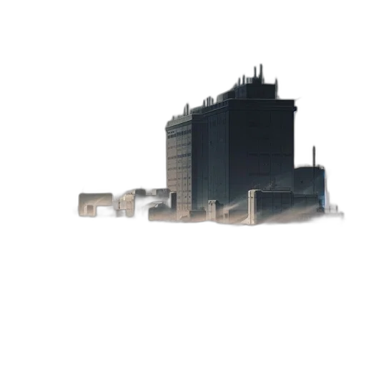 building, robot, crown, weapon, concept art, 3d render, pixel art, photorealistic transparent PNG cut-out