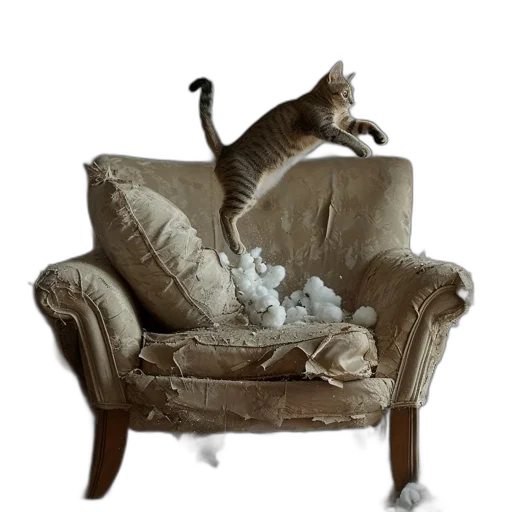 furniture, animal, staff, creature, photorealistic, 3d render, concept art, fire transparent PNG cut-out