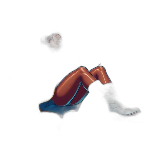 shoes, creature, animal, mask, concept art, pixel art, 3d render, photorealistic transparent PNG cut-out
