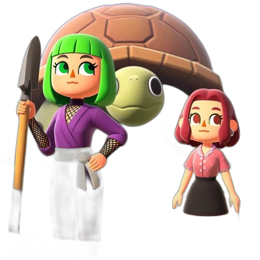 umbrella, staff, weapon, 3d render, concept art, pixel art, cartoon, two transparent PNG cut-out