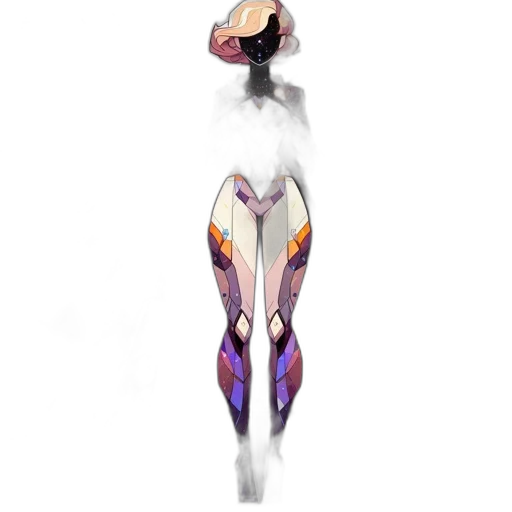 dress, jewelry, mask, creature, concept art, 3d render, fantasy art, anime transparent PNG cut-out