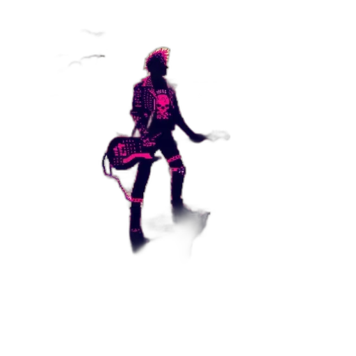 sword, weapon, robot, staff, concept art, comic book art, pixel art, 3d render transparent PNG cut-out