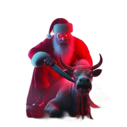 animal, creature, concept art, fantasy art, 3d render, pixel art, red, eerie transparent PNG cut-out