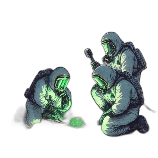 jacket, concept art, pixel art, fantasy art, cyberpunk, outer space, underwater, green transparent PNG cut-out
