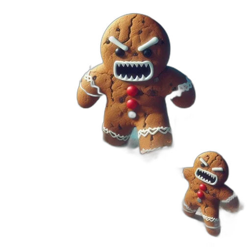 creature, food, robot, 3d render, concept art, pixel art, photorealistic, enormous transparent PNG cut-out