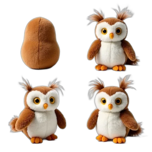 animal, concept art, 3d render, series, four, images, showing, transformation transparent PNG cut-out