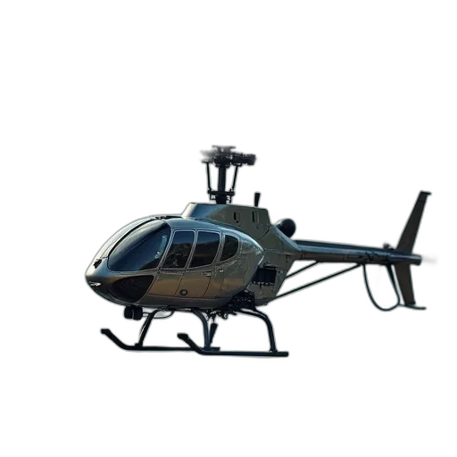 weapon, 3d render, photorealistic, concept art, remote, controlled, metal, helicopter transparent PNG cut-out