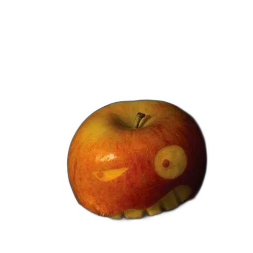creature, food, animal, face, photorealistic, 3d render, concept art, watercolor transparent PNG cut-out
