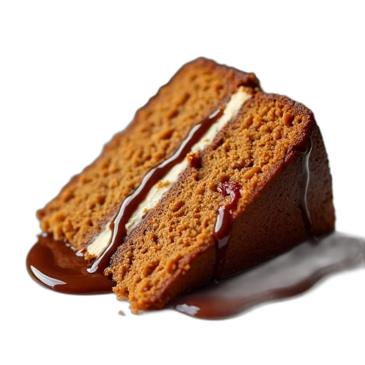 food, photorealistic, 3d render, image, carrot, cake, plate, chocolate transparent PNG cut-out