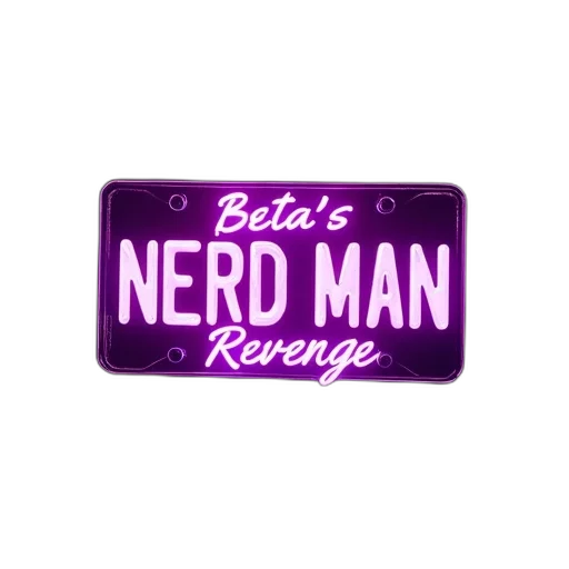 3d render, pixel art, second, image, shows, same, license, plate transparent PNG cut-out