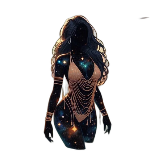 dress, jewelry, mask, staff, concept art, fantasy art, comic book art, pixel art transparent PNG cut-out