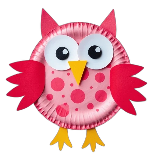 animal, 3d render, paper, plate transparent PNG cut-out