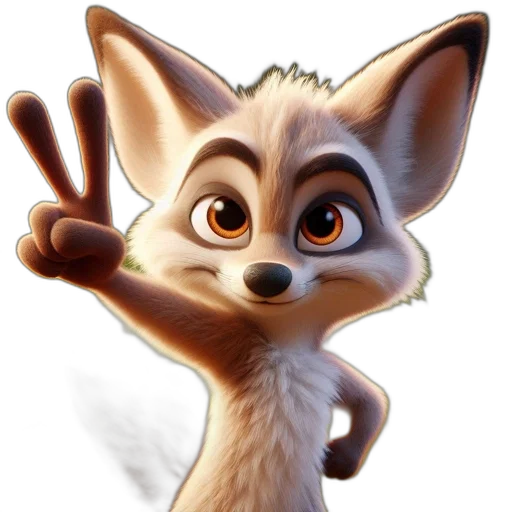 staff, animal, face, 3d render, concept art, fantasy art, cartoon, animated transparent PNG cut-out