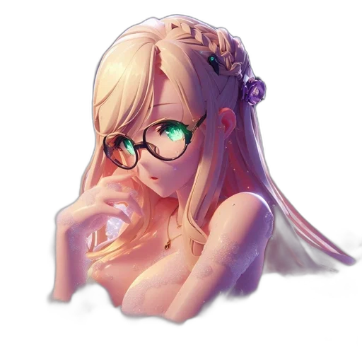 dress, weapon, face, crown, pixel art, anime, fantasy art, concept art transparent PNG cut-out