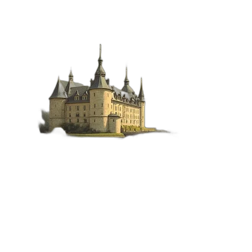 building, crown, staff, weapon transparent PNG cut-out