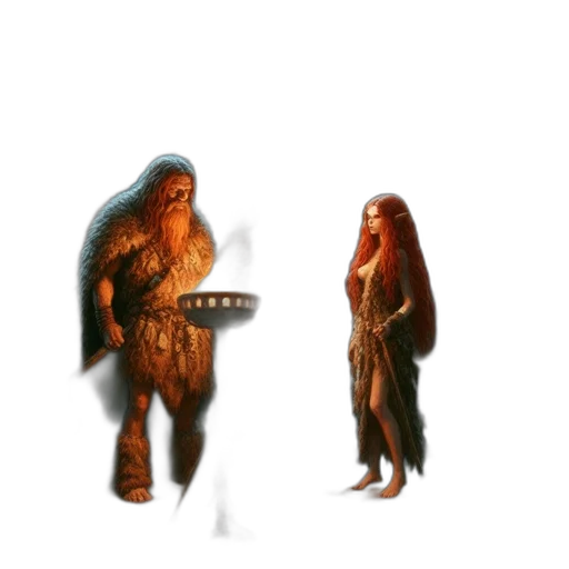 creature, concept art, fantasy art, pixel art, 3d render, outer space, fire, fog transparent PNG cut-out