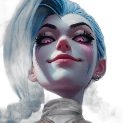 face, mask, comic book art, fantasy art, concept art, photorealistic, blue, pastel transparent PNG cut-out