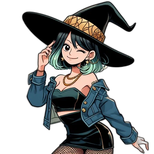hat, jacket, comic book art, cartoon, concept art, anime, monochrome, animated transparent PNG cut-out