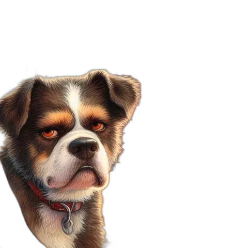 animal, face, staff, creature, photorealistic, 3d render, concept art, sunset transparent PNG cut-out