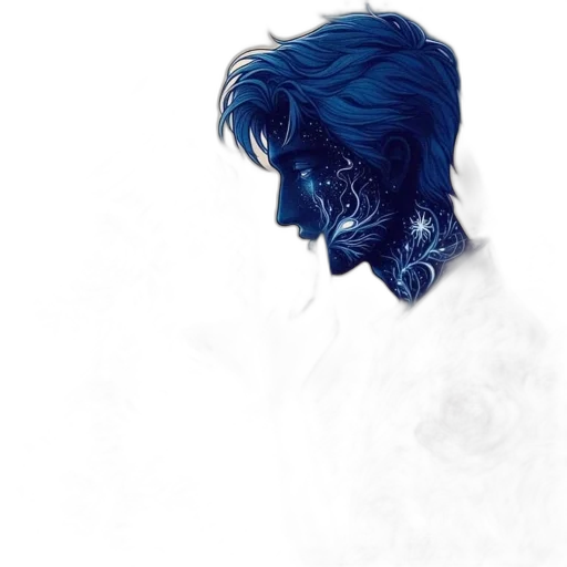 hair, face, mask, dragon, fantasy art, watercolor, concept art, photorealistic transparent PNG cut-out