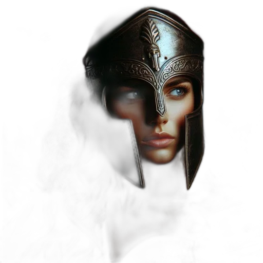 mask, face, crown, hat, fantasy art, concept art, photorealistic, 3d render transparent PNG cut-out