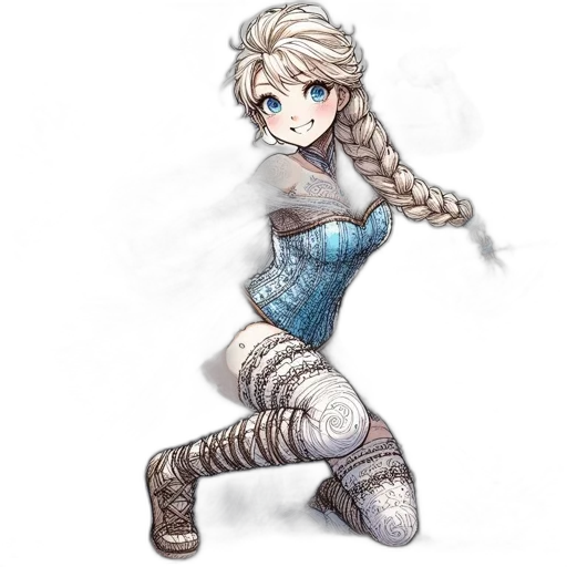 dress, staff, sword, weapon, fantasy art, concept art, pixel art, watercolor transparent PNG cut-out