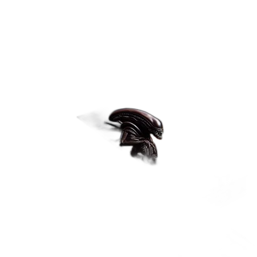 jewelry, dragon, hair, animal, photorealistic, 3d render, dark, smartphone transparent PNG cut-out