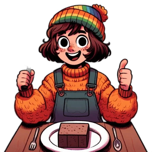 food, hat, jacket, robot, pixel art, concept art, watercolor, cartoon transparent PNG cut-out