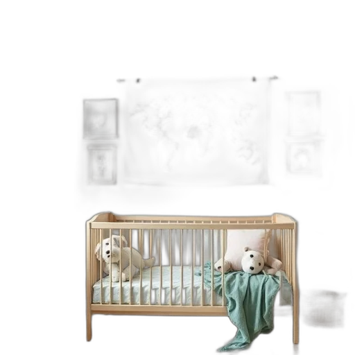 furniture, 3d render, concept art, photorealistic, forest, fog, earth tones, pastel transparent PNG cut-out