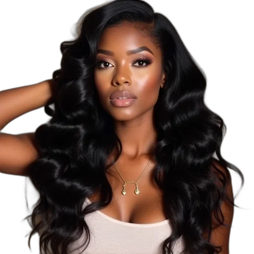 hair, alimoda, brazilian, deep transparent PNG cut-out