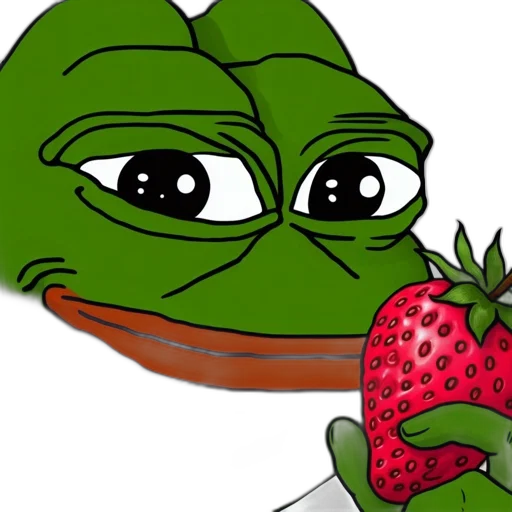 food, face, weapon, animal, pepe, frog, cartoon, character transparent PNG cut-out