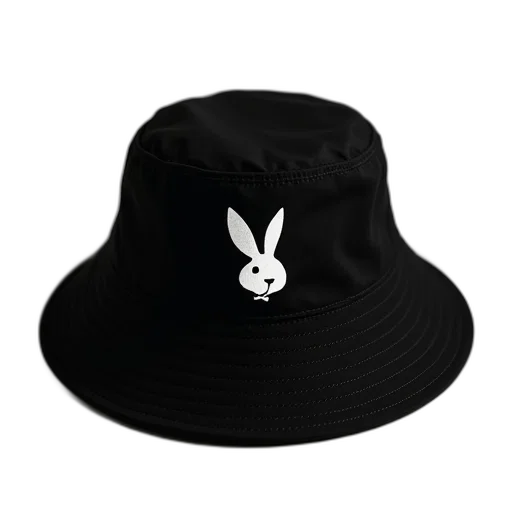 hat, jacket, crown, black, rabbit, logo transparent PNG cut-out