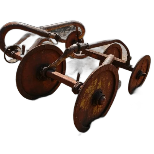 weapon, jewelry, furniture, robot, 3d render, photorealistic, concept art, rusty transparent PNG cut-out