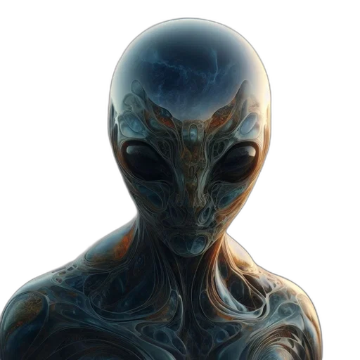 creature, face, mask, robot, concept art, 3d render, photorealistic, fantasy art transparent PNG cut-out