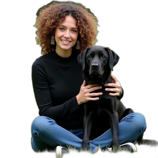 animal, staff, face, creature, photorealistic, oil painting, woman, curly transparent PNG cut-out