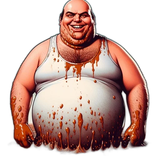 food, creature, face, animal, concept art, comic book art, photorealistic, cartoon transparent PNG cut-out