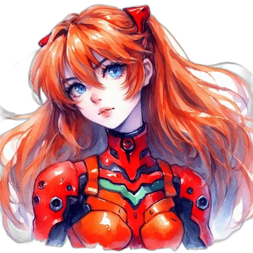 robot, face, mask, weapon, anime, pixel art, concept art, fantasy art transparent PNG cut-out