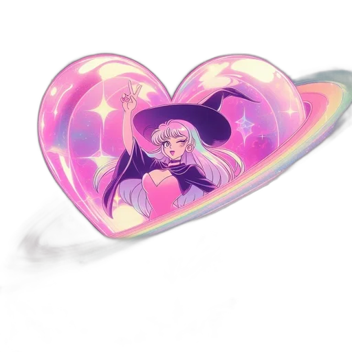weapon, dragon, anime, watercolor, vaporwave, fantasy art, outer space, pastel transparent PNG cut-out
