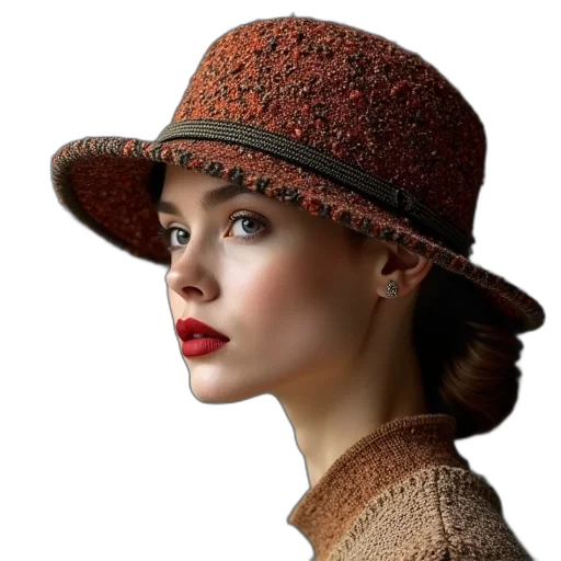 hat, crown, face, jewelry transparent PNG cut-out