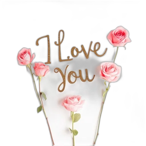 flower, jewelry, 3d render, pink transparent PNG cut-out