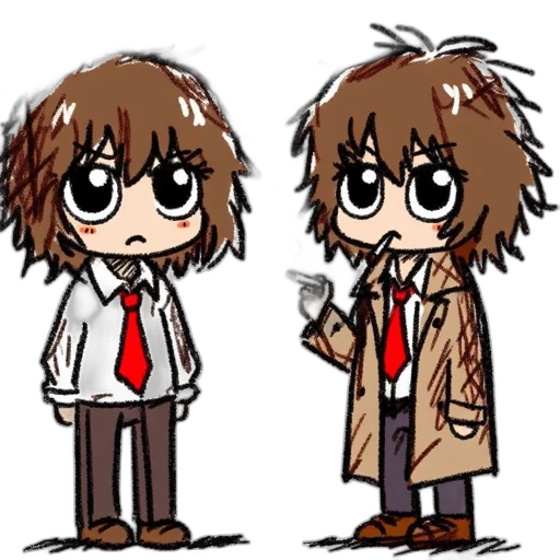 jacket, cartoon, anime, pixel art, concept art, two, animated, figures transparent PNG cut-out