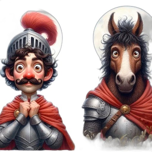 mask, crown, fantasy art, concept art, 3d render, comic book art, two, adjacent transparent PNG cut-out