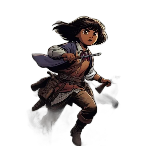 sword, weapon, concept art, fantasy art, comic book art, pixel art, earth tones, animated transparent PNG cut-out
