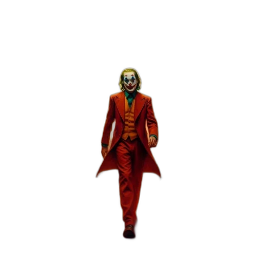 mask, jacket, creature, concept art, pixel art, 3d render, comic book art, red transparent PNG cut-out