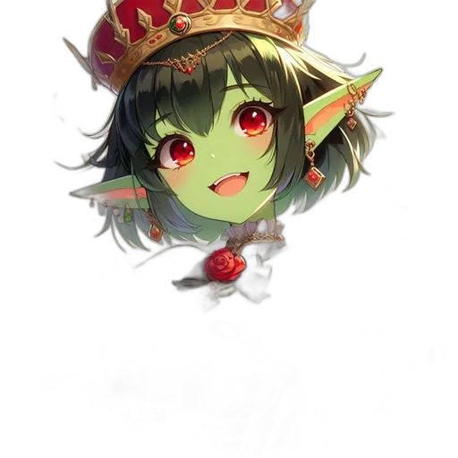 crown, hat, staff, mask, pixel art, fantasy art, anime, concept art transparent PNG cut-out